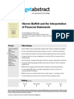 Book Warren Buffett and The Interpretation of Financial Statements Buffett en 10948