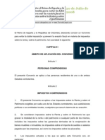 Convenio Entre España y Colombia para Evitar La Doble Imposición y Prevenir La Evasión Fiscal