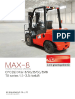 EP T8 Diesel Forklifts