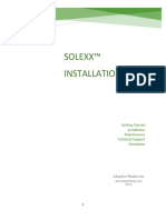 Solexx Installation Guide