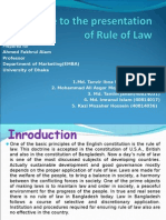 The Rule of Law