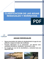 Clasificacion de Las Aguas Residuales y Normativa