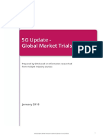 GSA 5G Trials Report January 2018