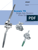 018 Scorpio TS Single Axis Revision Knee System Surgical Protocol