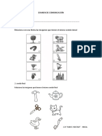 Examen de Comunicación