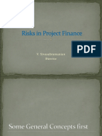 Risk in Poject Finance