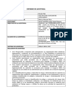 Informe de Auditoria