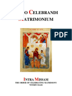 Sacrament of Matrimony - Liturgical Rites Within Mass (With Penitential Act) PDF