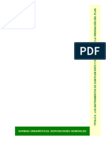 Los Instrumentos de Complemento y Desarrollo de La Ordenación Del Plan General