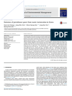 Emission of Greenhouse Gases From Waste Incineration in Korea