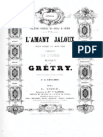 L'amant Jaloux Grétry PDF