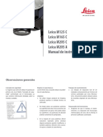 Leica m125c m165c m205c M205a Usermanual Es