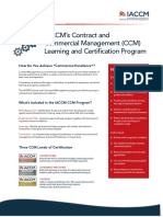 IACCM CCM Certification Programme