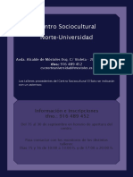 Programación Móstoles Cultural - Norte-Universidad - 2014-2015 PDF