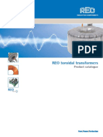 Reo Toroidal Transformers