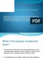 Paternity Leave Law