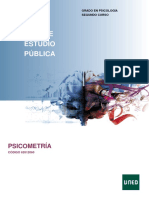 Psicometría UNED