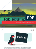 33 Ways To Tableau by Ryan Sleeper