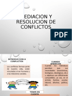 Mediacion y Resolucion de Conflictos