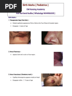 Birth Marks Pediatrics