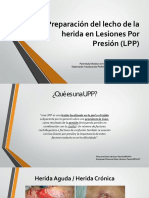 Preparación Del Lecho de La Herida en Lesiones Por Presión (LPP)