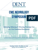 DENT Neurologic CME 2018 Program