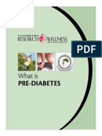 What Is Pre-Diabetes