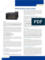 4-Slot Layer 3 Ipv6/Ipv4 Routing Chassis Switch: Xgs3-42000R