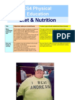 Diet and Nutrition