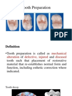 Tooth Preparation