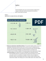 Cómo Aprender Álgebra