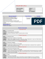 Plano de Aula Aula