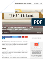 11 Networking Commands Every Windows Admin Should Use