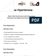 Slides de Crise Hipertensiva