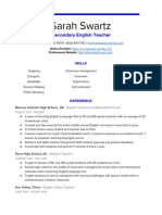 Swartz Resume