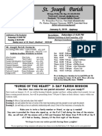 St. Joseph Parish: "Surge of The Heart" 3-Day Parish Mission