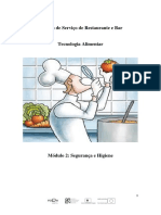 MÓDULO - Higiene e Segurança Alimentar PDF