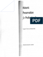 Benson, Virginia and Richard Klein, Historic Preservation For Professionals, Chapter 9 - 2009