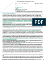 Overview of The Management of Rectal Adenocarcinoma - UpToDate PDF