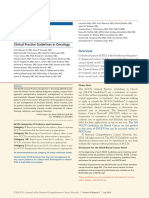 Rectal Cancer,: Clinical Practice Guidelines in Oncology