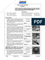 Stanadyne de Pump Timing Instructions