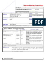 Brasso - MSDS PDF