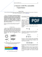 Capacitive Sensors With Pre-Calculable Capacitance: Stanislav Ďaďo