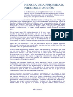 La Abstinencia Una Prioridad Poniendole Acción