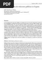 ARCEO, J. - La Investigación de Relaciones Públicas en España PDF