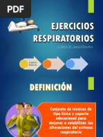 Ejercicios Respiratorios