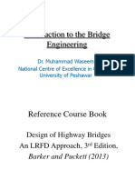 Introduction To The Bridge Engineering