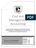 Cost Management - Software Associate Case