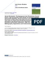 Gerak Penduduk, Pembangunan Dan Perubahan Sosial: Kasus Tiga Komunitas Padi Sawah Di Sulawesi Selatan
