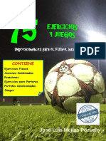 Ebook 75 Ejercicios y Juegos Imprescindibles para El Futbol Base